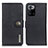 Leather Case Stands Flip Cover Holder K02Z for Xiaomi Poco X3 GT 5G Black