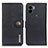 Leather Case Stands Flip Cover Holder K02Z for Xiaomi Redmi A1 Plus Black