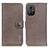 Leather Case Stands Flip Cover Holder K02Z for Xiaomi Redmi Note 11R 5G Gray