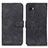 Leather Case Stands Flip Cover Holder K03Z for Samsung Galaxy XCover 6 Pro 5G Black