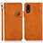 Leather Case Stands Flip Cover Holder K03Z for Sony Xperia Ace II