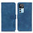 Leather Case Stands Flip Cover Holder K03Z for Xiaomi Mi 12T 5G Blue