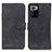 Leather Case Stands Flip Cover Holder K03Z for Xiaomi Poco X3 GT 5G Black