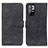 Leather Case Stands Flip Cover Holder K03Z for Xiaomi Redmi Note 11S 5G Black