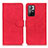 Leather Case Stands Flip Cover Holder K03Z for Xiaomi Redmi Note 11S 5G Red