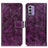 Leather Case Stands Flip Cover Holder K04Z for Nokia G42 5G Purple