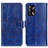 Leather Case Stands Flip Cover Holder K04Z for Oppo A95 4G Blue