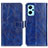 Leather Case Stands Flip Cover Holder K04Z for Realme 9i 4G Blue