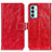 Leather Case Stands Flip Cover Holder K04Z for Samsung Galaxy F13 4G Red