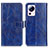 Leather Case Stands Flip Cover Holder K04Z for Xiaomi Mi 12 Lite NE 5G Blue