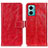 Leather Case Stands Flip Cover Holder K04Z for Xiaomi Redmi 10 Prime Plus 5G Red