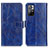 Leather Case Stands Flip Cover Holder K04Z for Xiaomi Redmi Note 11S 5G Blue