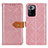 Leather Case Stands Flip Cover Holder K05Z for Xiaomi Poco X3 GT 5G Pink