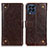 Leather Case Stands Flip Cover Holder K06Z for Samsung Galaxy M53 5G