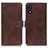 Leather Case Stands Flip Cover Holder K07Z for Huawei Honor X5