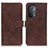 Leather Case Stands Flip Cover Holder K07Z for OnePlus Nord N200 5G