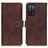 Leather Case Stands Flip Cover Holder K07Z for Oppo A53s 5G