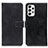 Leather Case Stands Flip Cover Holder K07Z for Samsung Galaxy A23 4G