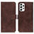 Leather Case Stands Flip Cover Holder K07Z for Samsung Galaxy A23 4G
