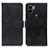 Leather Case Stands Flip Cover Holder K07Z for Xiaomi Redmi A1 Plus Black