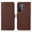 Leather Case Stands Flip Cover Holder K08Z for OnePlus Nord N200 5G