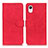Leather Case Stands Flip Cover Holder K08Z for Samsung Galaxy A23e 5G Red