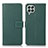 Leather Case Stands Flip Cover Holder K08Z for Samsung Galaxy M33 5G Green