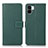 Leather Case Stands Flip Cover Holder K08Z for Xiaomi Redmi A1 Green