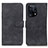 Leather Case Stands Flip Cover Holder K09Z for Oppo Find X5 5G Black
