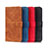Leather Case Stands Flip Cover Holder K09Z for Oppo Reno5 Z 5G