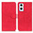 Leather Case Stands Flip Cover Holder K09Z for Oppo Reno7 Lite 5G Red