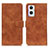 Leather Case Stands Flip Cover Holder K09Z for Oppo Reno7 Z 5G