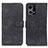 Leather Case Stands Flip Cover Holder K09Z for Oppo Reno8 4G Black