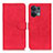 Leather Case Stands Flip Cover Holder K09Z for Oppo Reno9 5G Red