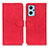 Leather Case Stands Flip Cover Holder K09Z for Realme 9i 4G Red