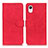 Leather Case Stands Flip Cover Holder K09Z for Samsung Galaxy A23s Red