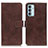 Leather Case Stands Flip Cover Holder KZ07 for Samsung Galaxy F23 5G