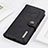 Leather Case Stands Flip Cover Holder KZ2 for OnePlus Ace 3 5G Black