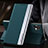 Leather Case Stands Flip Cover Holder L01 for Nothing Phone 1 Green