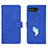 Leather Case Stands Flip Cover Holder L01Z for Asus ROG Phone 5 Pro Blue