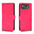Leather Case Stands Flip Cover Holder L01Z for Asus ROG Phone 6 Pro Hot Pink