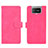 Leather Case Stands Flip Cover Holder L01Z for Asus ZenFone 8 Flip ZS672KS Hot Pink