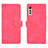 Leather Case Stands Flip Cover Holder L01Z for LG Velvet 5G Hot Pink