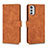 Leather Case Stands Flip Cover Holder L01Z for Motorola Moto E32s