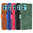 Leather Case Stands Flip Cover Holder L01Z for Motorola Moto Edge 20 Lite 5G