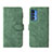 Leather Case Stands Flip Cover Holder L01Z for Motorola Moto Edge 20 Pro 5G Green