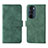 Leather Case Stands Flip Cover Holder L01Z for Motorola Moto Edge 30 Pro 5G Green