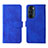 Leather Case Stands Flip Cover Holder L01Z for Motorola Moto Edge X30 5G Blue