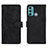 Leather Case Stands Flip Cover Holder L01Z for Motorola Moto G40 Fusion Black