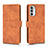 Leather Case Stands Flip Cover Holder L01Z for Motorola Moto G52j 5G